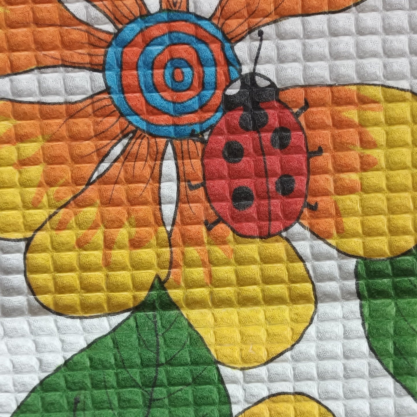 Kitchen towel "Yellow flowers"