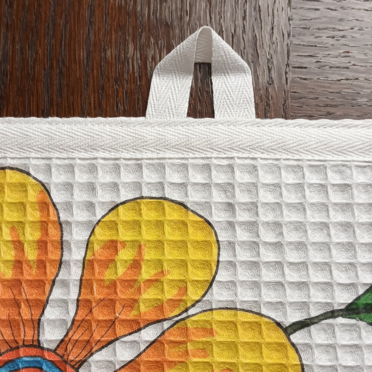 Kitchen towel "Yellow flowers"