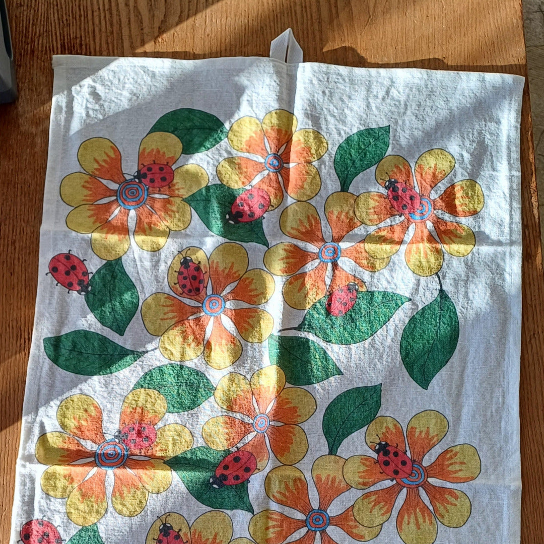 Kitchen towel "Yellow flowers 2"