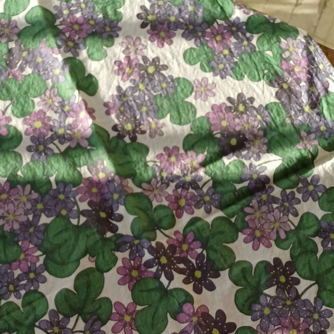 Table cloth "Blue flowers"